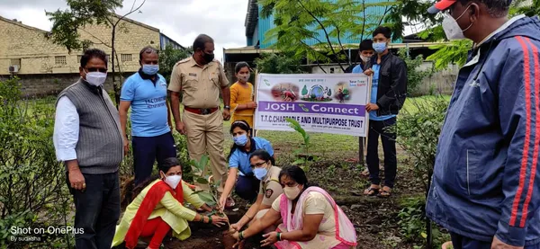 Tree Plantation in Rural Maharashtra